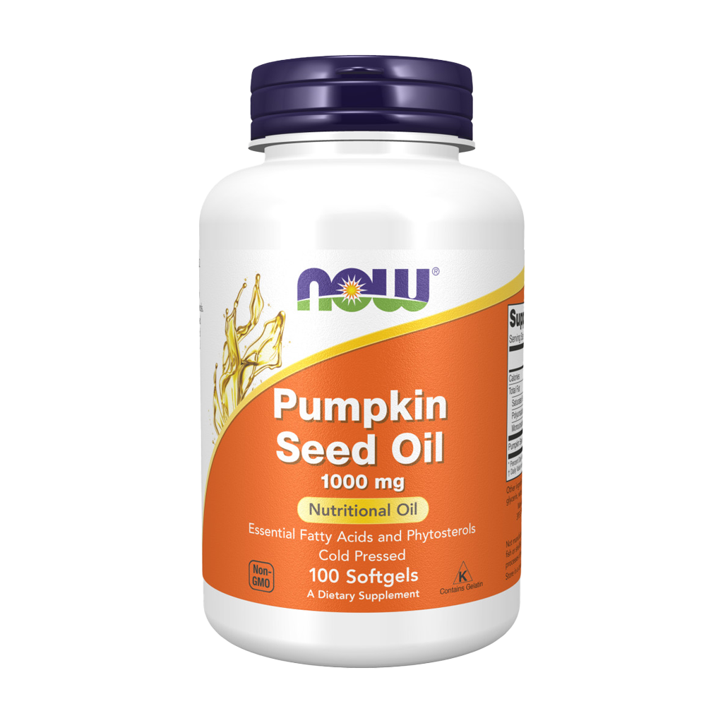 now foods pumpkin seed oil 1000mg 100 softgels 1