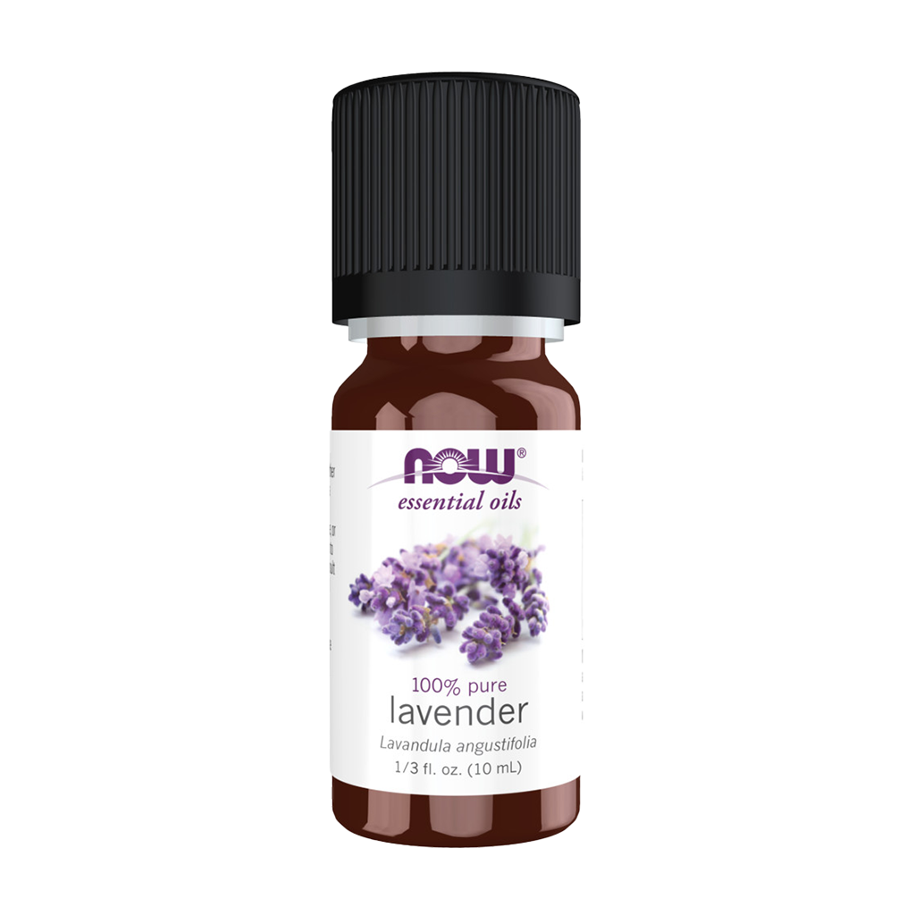NOW Foods Lavender Oil (10 ml.) Front cover
