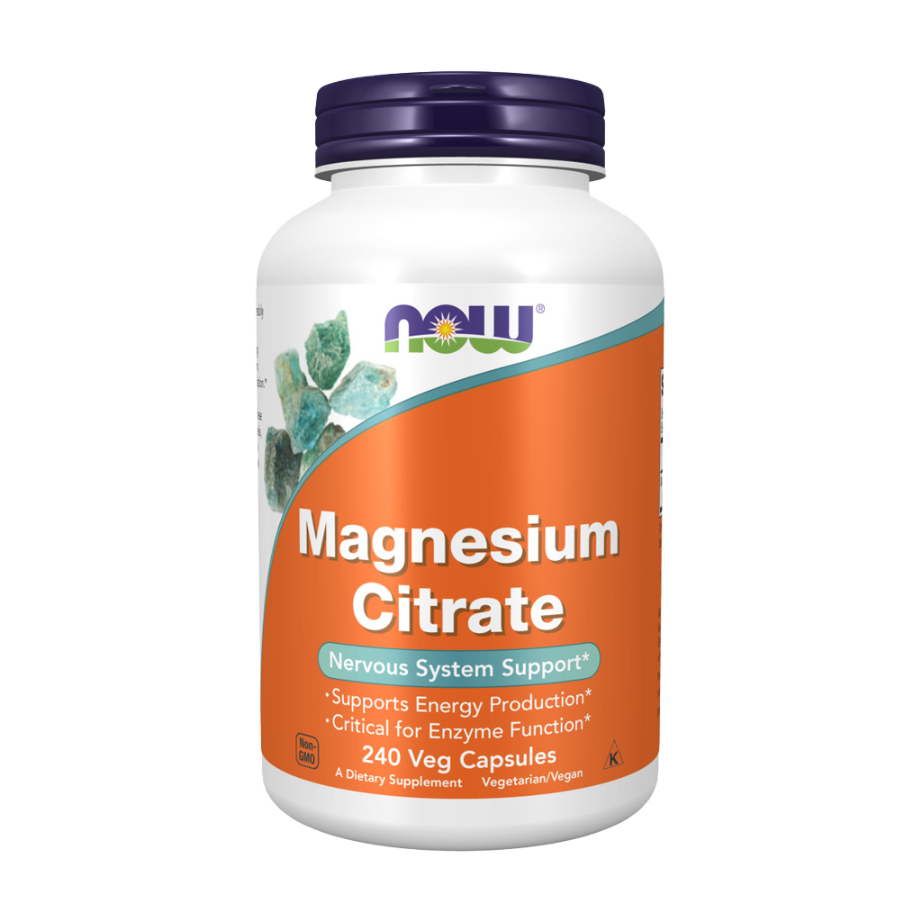 now foods magnesium citrate 240cap front
