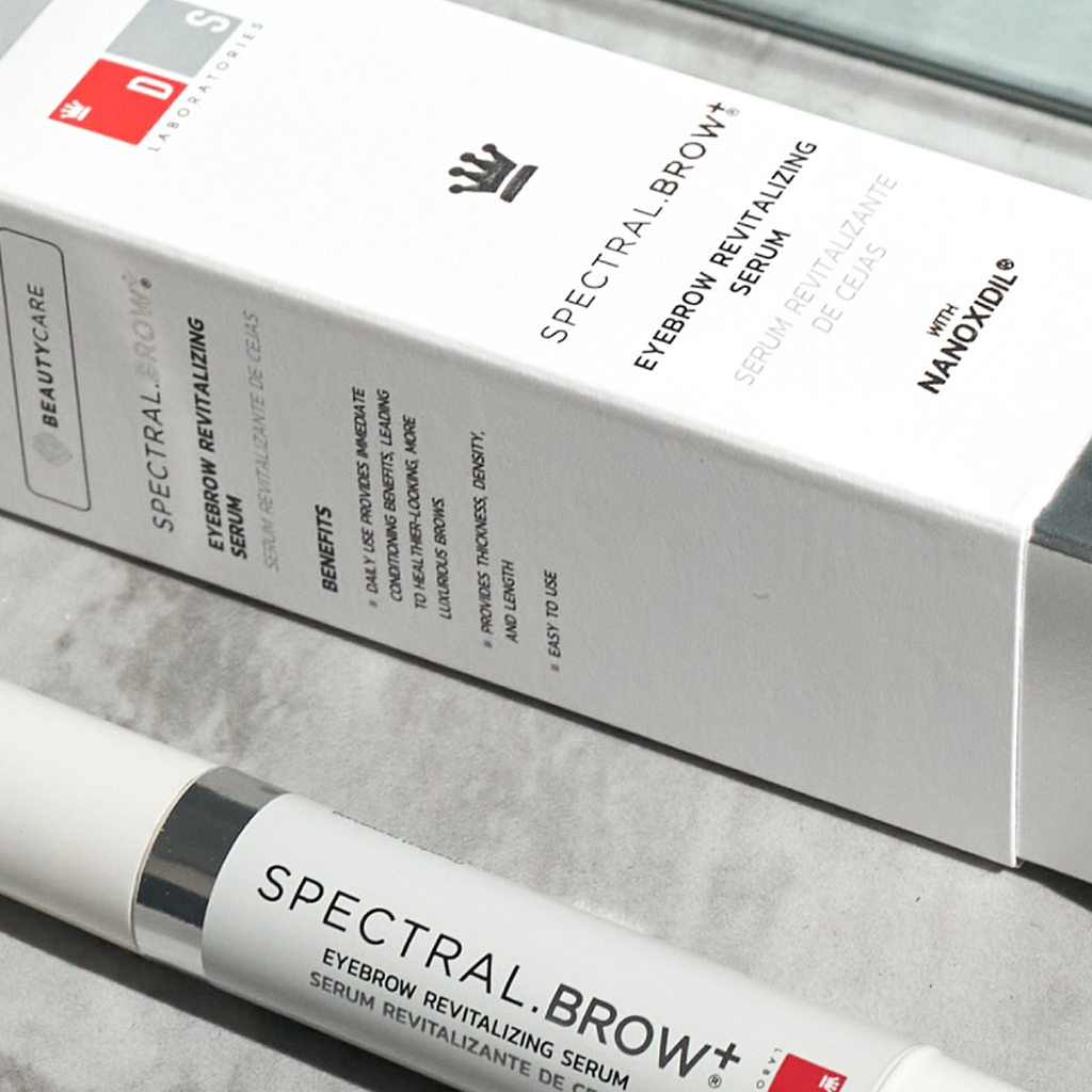 spectral brow eyebrow serum hair growth nanoxidil