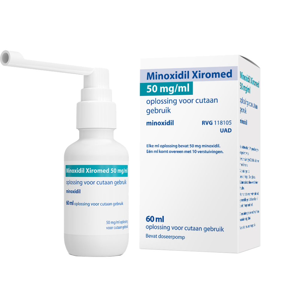 Minoxidil 5 xiromed bottle