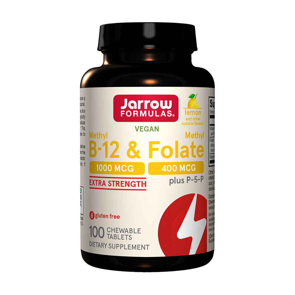 jarrow formulas methyl b 12 methyl folate cherry flavor 60 lozenges 1