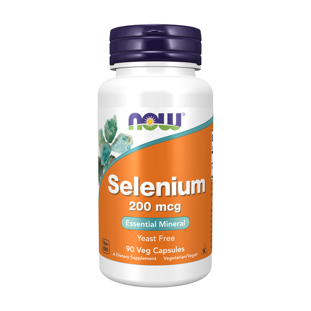 NOW Foods Selenium 200mcg 90 capsules